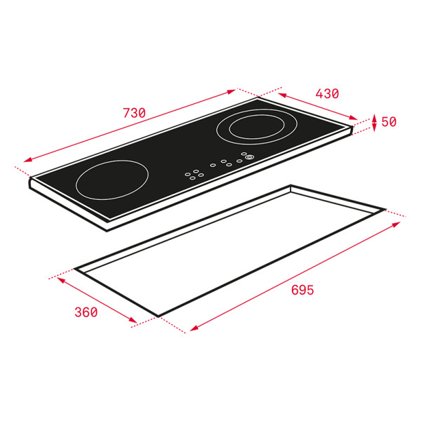 ảnh sản phẩm Bếp điện từ Teka IZ 7200 HL 10210201