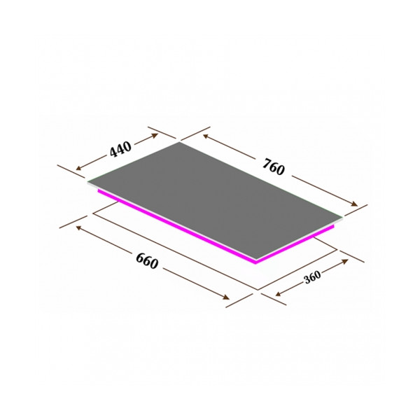 ảnh sản phẩm Bếp ga âm EUROSUN EU-GA278