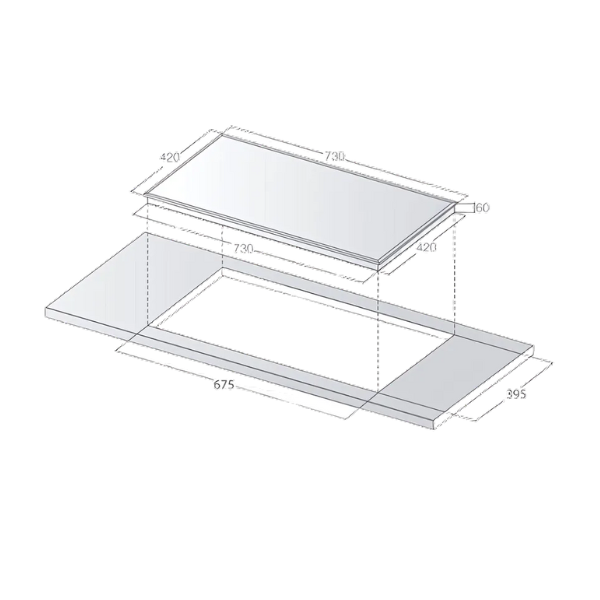 ảnh sản phẩm Bếp Từ Đôi Lorca TA-1008 VN