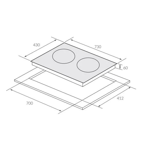 ảnh sản phẩm Bếp từ Eurosun EU-T508MAX