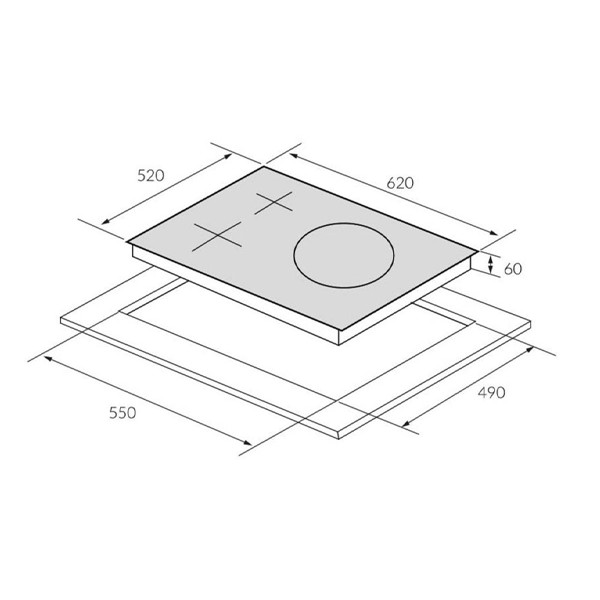 ảnh sản phẩm Bếp từ Eurosun EU-T905G