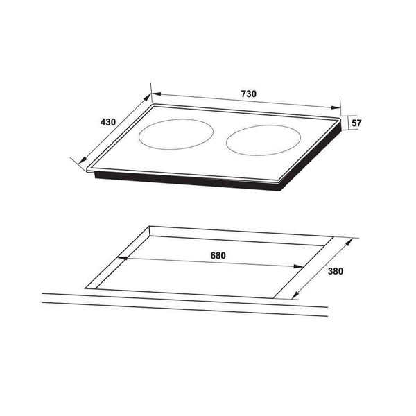 ảnh sản phẩm Bếp từ Hafele HC-I3732A 536.61.736