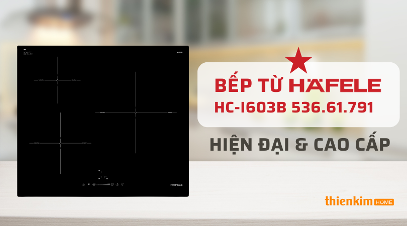 Hiện đại và cao cấp Bếp Từ Hafele HC-I603B 536.61.791