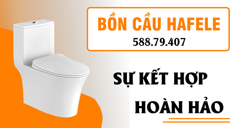 Bồn cầu Hafele 588.79.407 - Sự kết hợp hoàn hảo cho căn nhà hiện đại