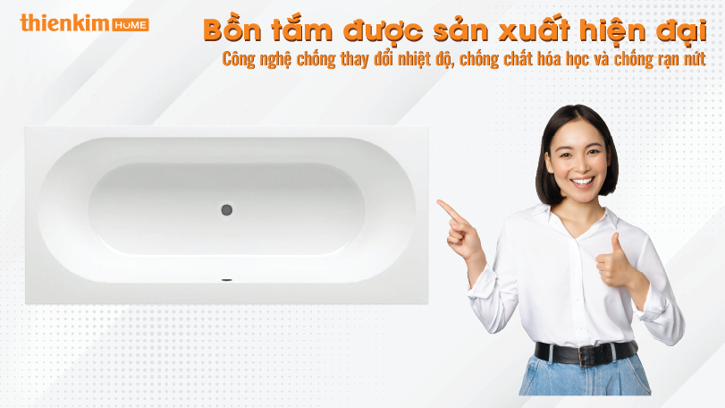 Bồn tắm âm Hafele Nagoya 1500 588.79.601 hiện đại