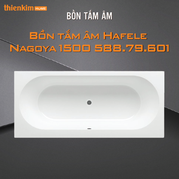 ảnh sản phẩm Bồn tắm âm Hafele Nagoya 1500 588.79.601