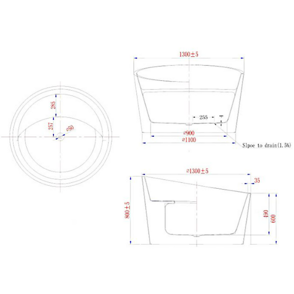 ảnh sản phẩm Bồn tắm Nofer NG-02