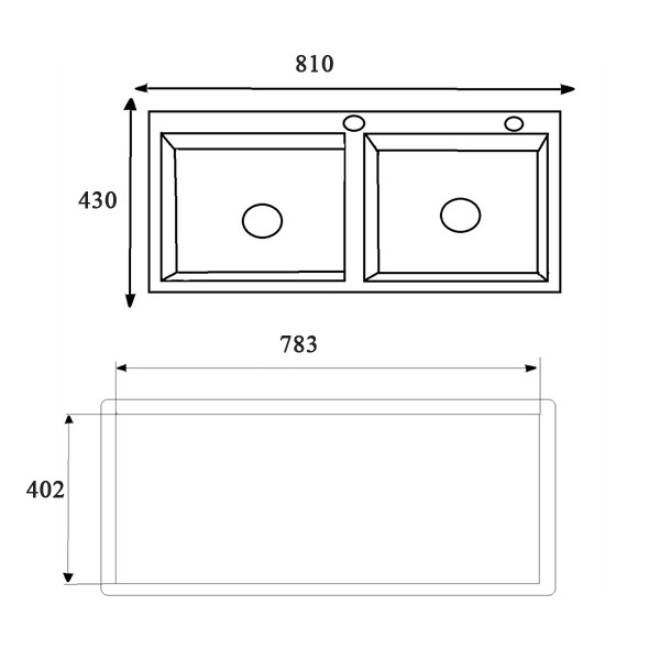 ảnh sản phẩm Chậu rửa chén Eurosun Skyland EU-8143E6