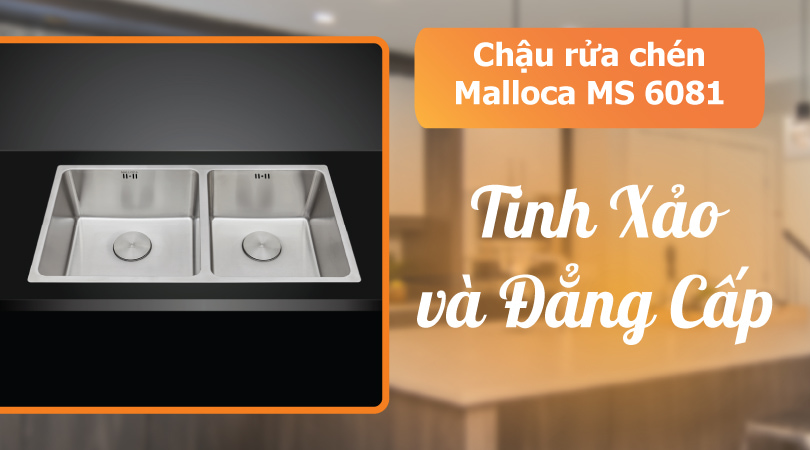 Chậu rửa chén Malloca MS 6081