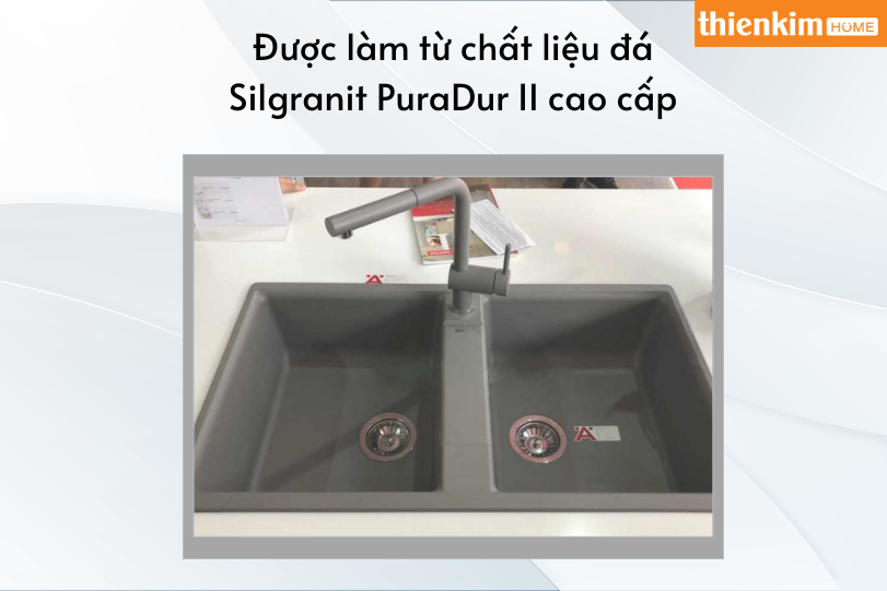 Chậu rửa chén Hafele Blancozia 9 - 567.68.949 chất liệu cao cấp