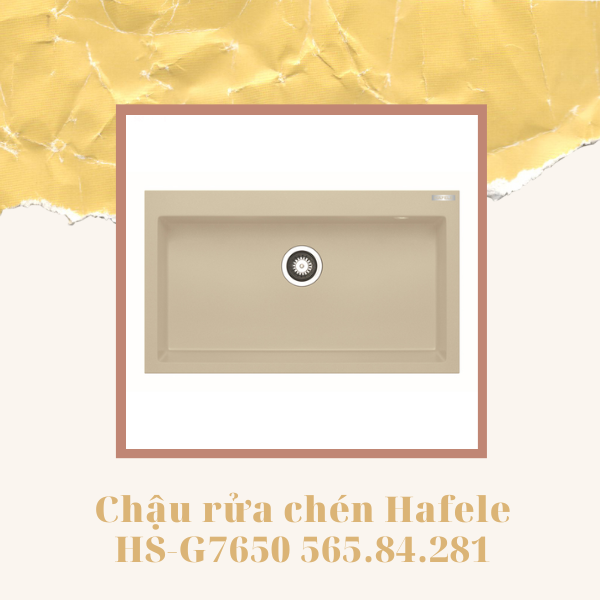 ảnh sản phẩm Chậu rửa chén Hafele HS-G7650 565.84.281