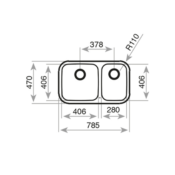 ảnh sản phẩm Chậu Rửa Chén Teka BE 2B 785 10125025