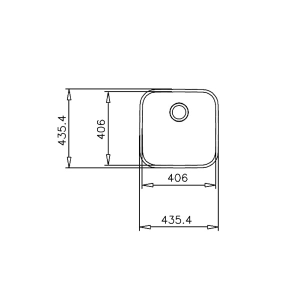 ảnh sản phẩm Chậu rửa chén Teka BE 40.40 10125005