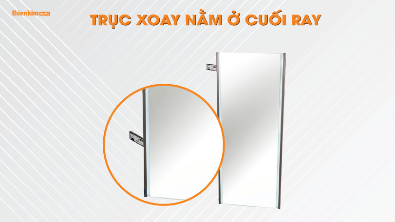 Gương xoay có đèn Led Hafele 807.95.890 tiện ích