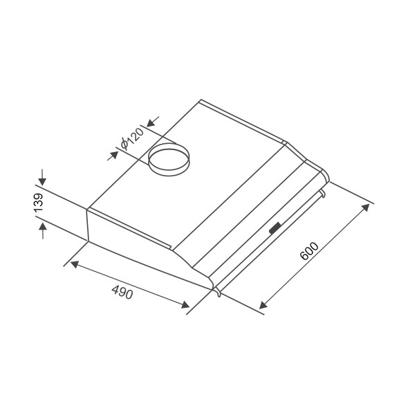 ảnh sản phẩm Máy hút khói cổ điển CANZY CZ 2060B