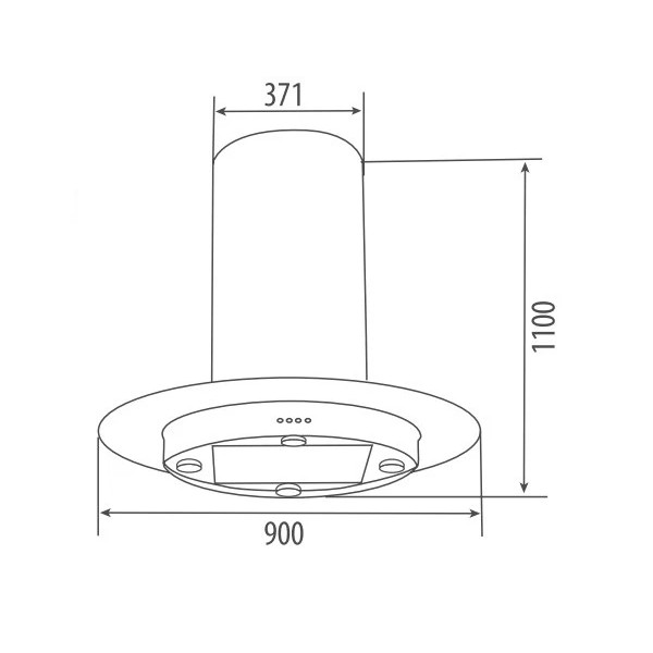 ảnh sản phẩm Máy hút mùi độc lập CANZY CZ 890G