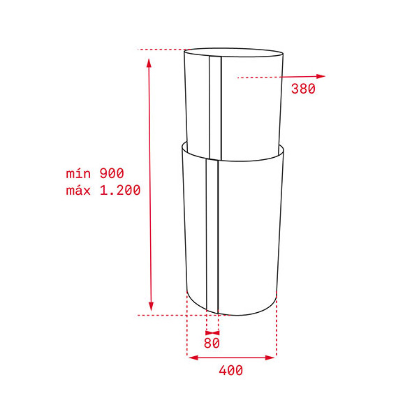 ảnh sản phẩm Máy hút mùi Teka CC 485 ISLAND 40480330