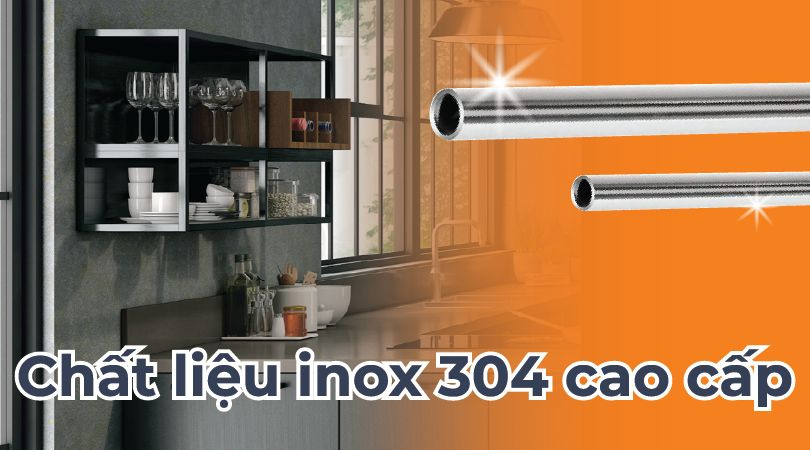 GI05.1 -  Chất liệu inox 304 cao cấp