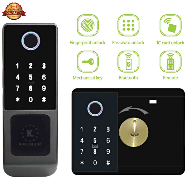 ảnh sản phẩm Khóa cửa cổng Kassler KL-579 I Remote APP