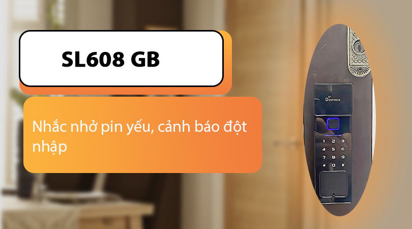 Tính năng ưu việt của khóa Demax SL608 AC IP56 APP WIFI