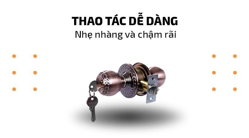 Demax LK801 AC - Thao tác dễ dàng