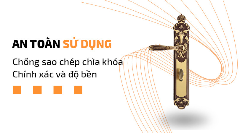 Demax CLK206 Brass - An toàn sử dụng