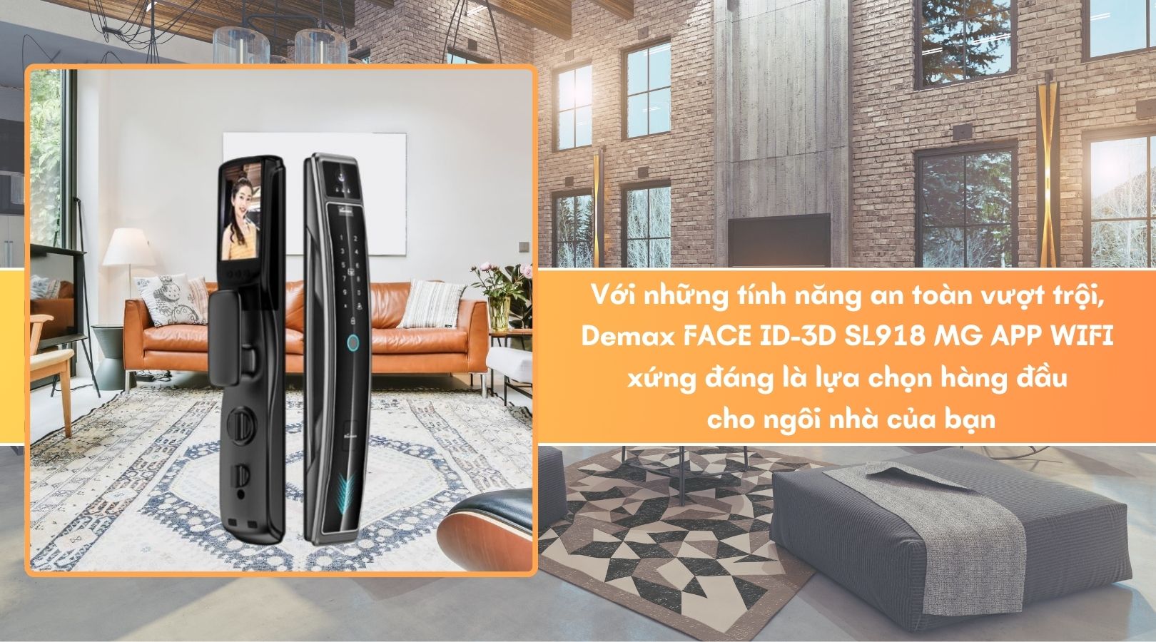 Tính năng hiện đại của Demax FACE ID-3D SL918 MG APP WIFI