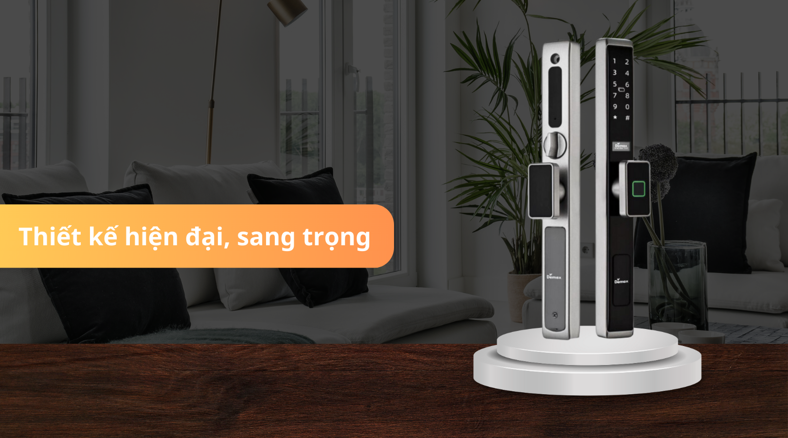 Khóa điện tử Demax SL688 SD APP WIFI