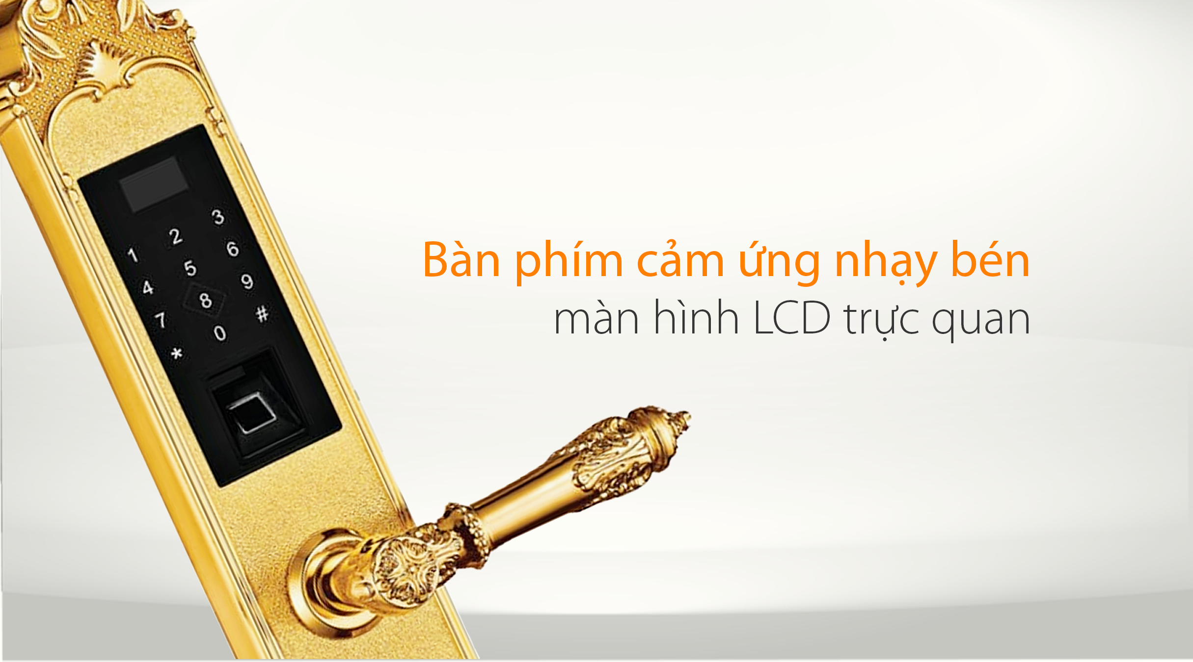 Bàn phím cảm ứng và màn hình LCD