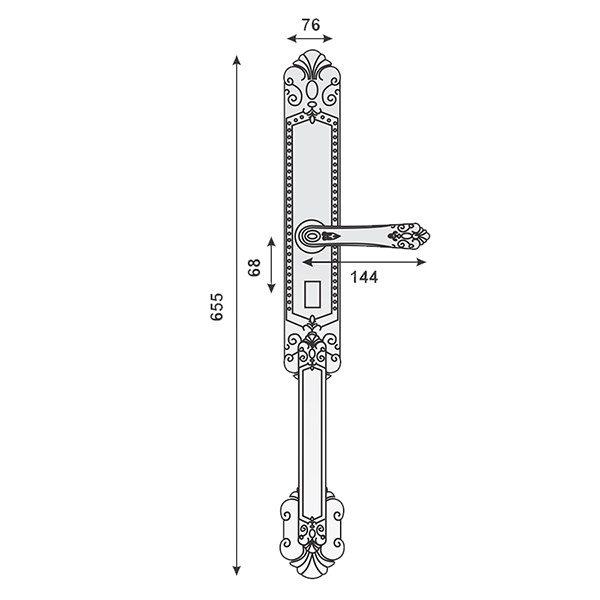 ảnh sản phẩm Khóa điện tử Kassler KL-979 R APP