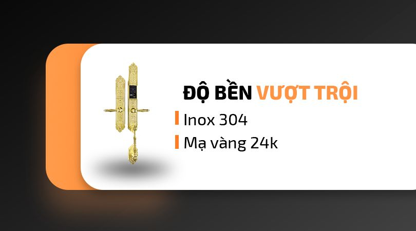 Demax SL886 Gold App Wifi - Độ bền vượt trội