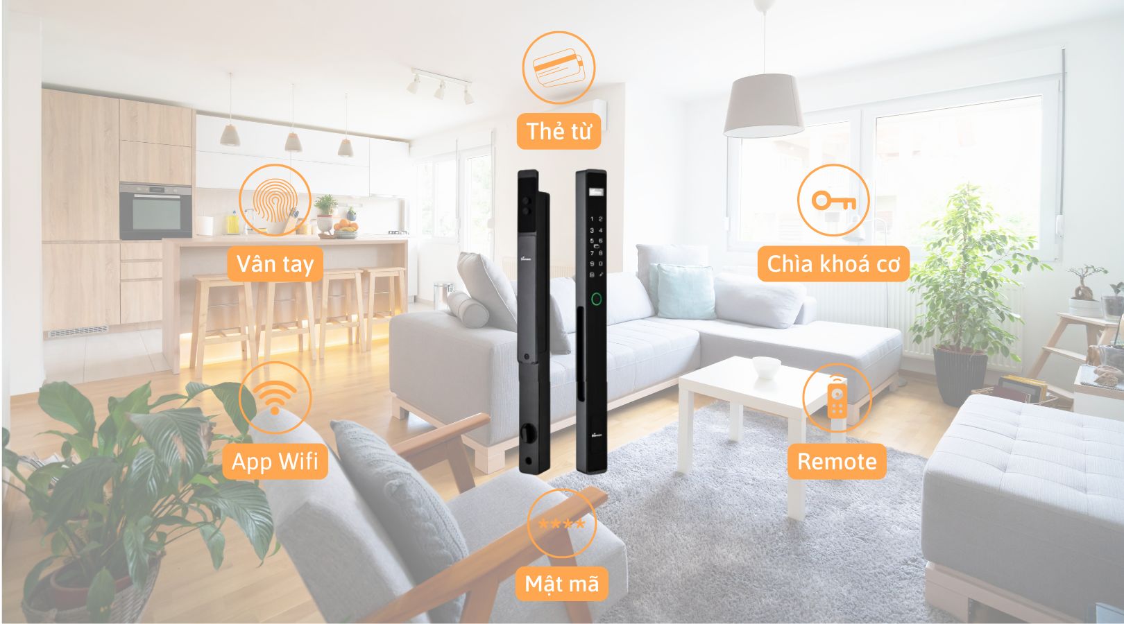 Ưu điểm của khóa Demax SL808 BL CNC App Wifi Remote