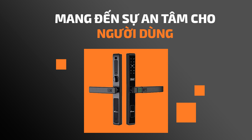 Khóa điện tử Demax SL588 BL - An tâm cho người dùng