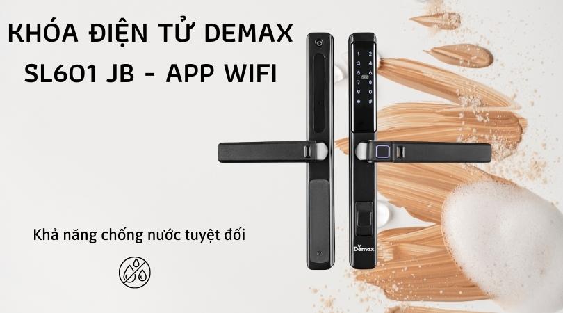 Khóa điện tử Demax SL601 JB - APP Wifi