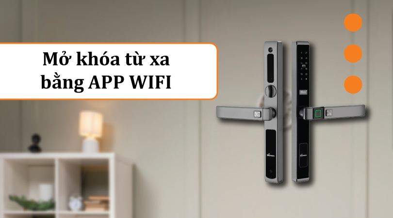 Demax SL688 AG App Wifi - Mở khóa từ xa App Wifi