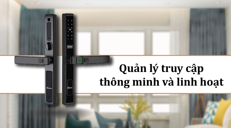 Demax SL688 BL App Wifi - Quản lý truy cập thông minh