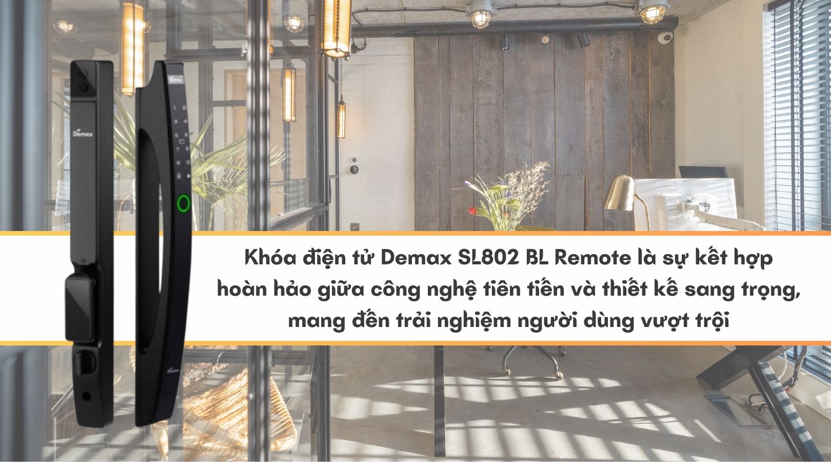 Thông số kỹ thuật cơ bản của khóa Demax SL802 CG APP WIFI REMOTE