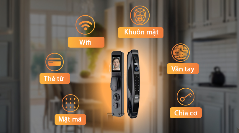 Khóa Demax SL968 BN APP Wifi không chỉ mang đến sự an tâm tuyệt đối cho ngôi nhà của bạn mà còn tạo nên trải nghiệm mở khóa thật sự tiện lợi và linh hoạt.