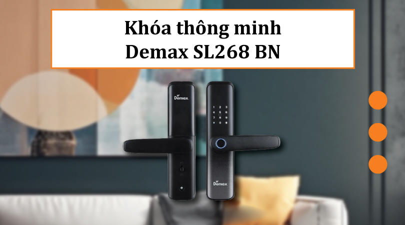 Khóa thông minh Demax SL268 BN