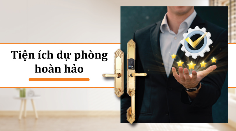 Demax SL819 Gold APP Wifi - Tiện ích dự phòng