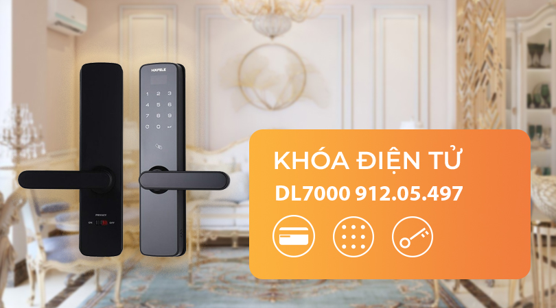 Các tính năng nổi bật của Hafele DL7000 912.05.497