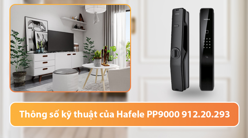 Thông số kỹ thuật của Hafele PP9000 912.20.293