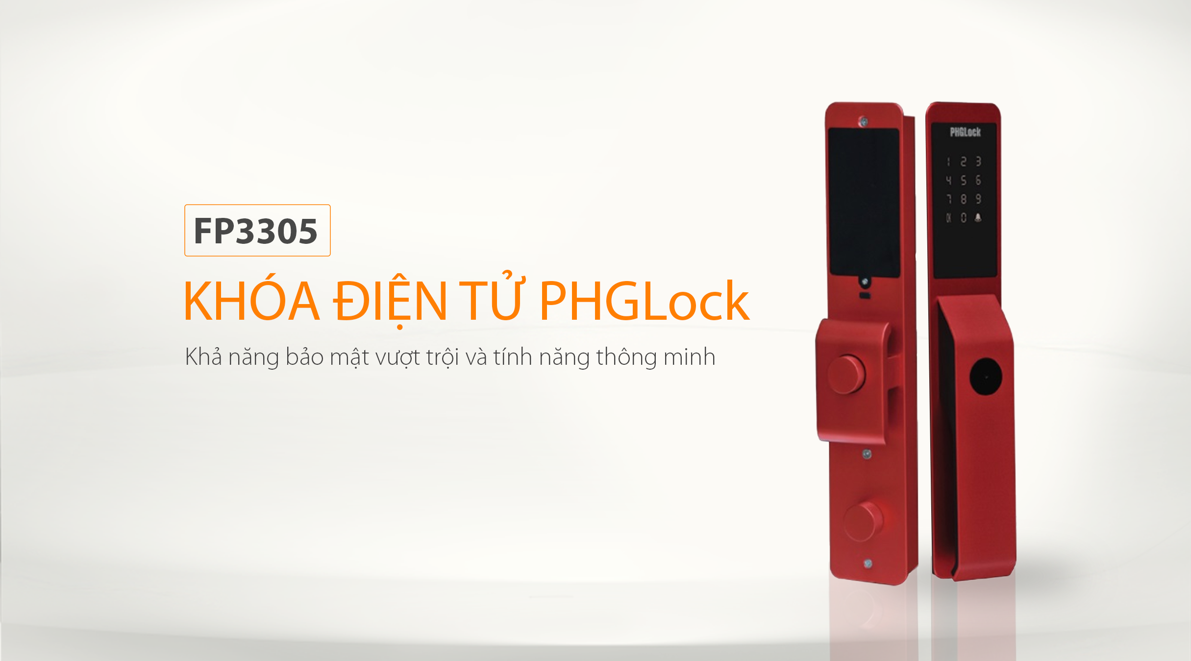 Thông số kỹ thuật của khóa điện tử PHGlock FP3305