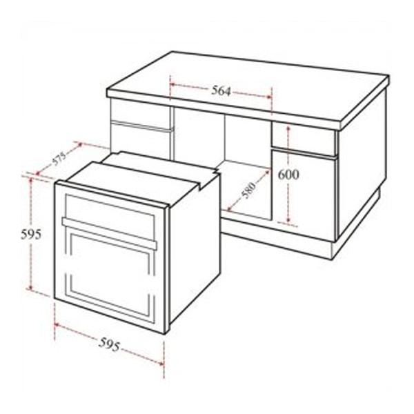 ảnh sản phẩm Lò nướng kết hợp lò vi sóng, hấp Eurosun OMS36EG