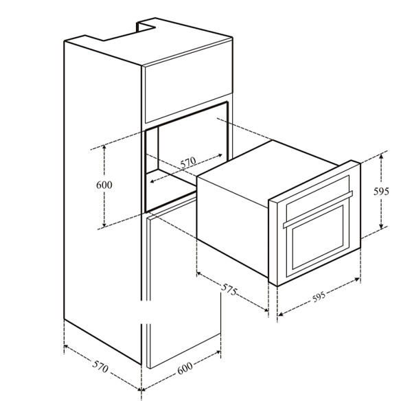 ảnh sản phẩm Lò nướng Eurosun EOV65ME