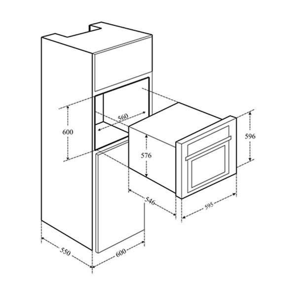 ảnh sản phẩm Lò nướng Eurosun EOV75TFT