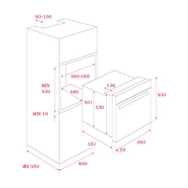 ảnh sản phẩm Lò nướng Teka HLC 840 41531020