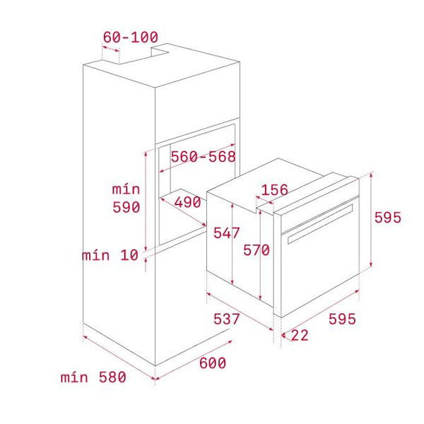 ảnh sản phẩm Lò nướng Teka HSB 615 41560120