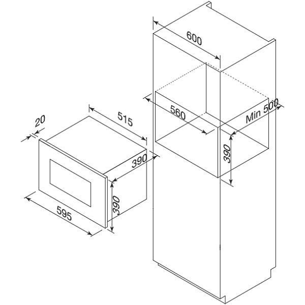 ảnh sản phẩm Lò vi sóng Malloca MW-927I