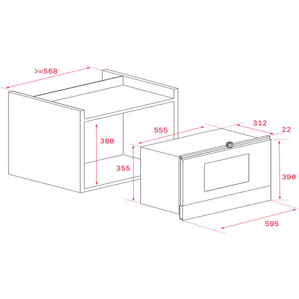 ảnh sản phẩm Lò vi sóng Teka ML 820 BI 40584201